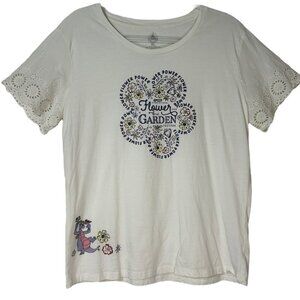 Disney Parks EPCOT 2022 Flower & Garden Festival Figment Eyelet T-shirt  Size XL